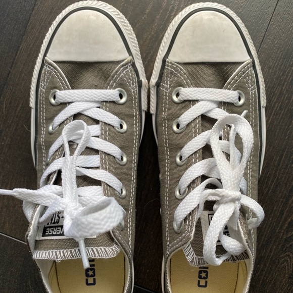 Dark Grey Converse All Star Size 3.5 Unisex (5.5 U.S. Women’s) - Picture 2 of 5